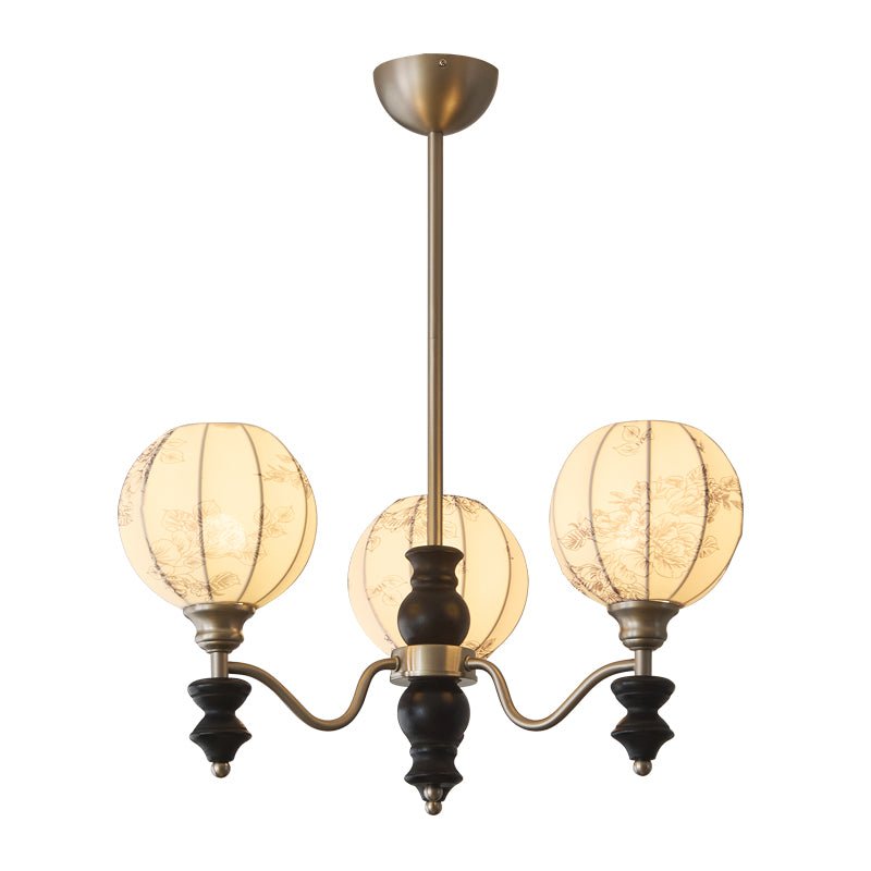 Osilan lampadario Eleganza vintage in legno