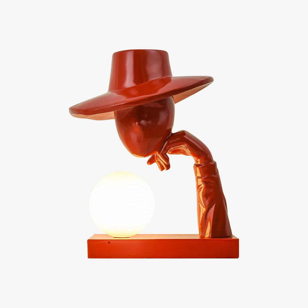 Cisoril lampada da tavolo in Ceramica a Scultura
