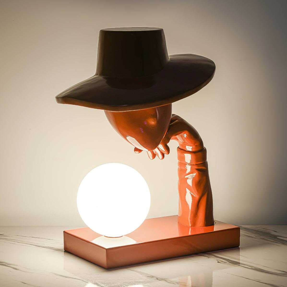 Cisoril lampada da tavolo in Ceramica a Scultura