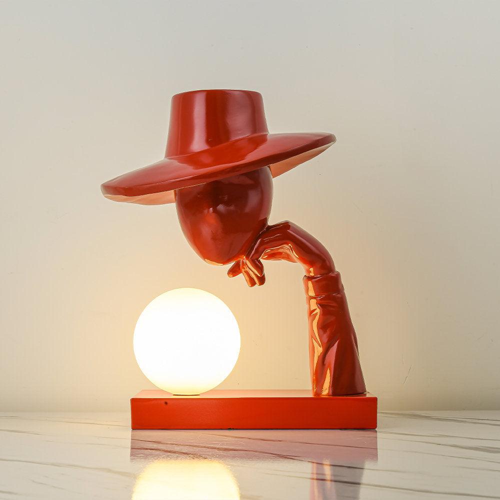 Cisoril lampada da tavolo in Ceramica a Scultura