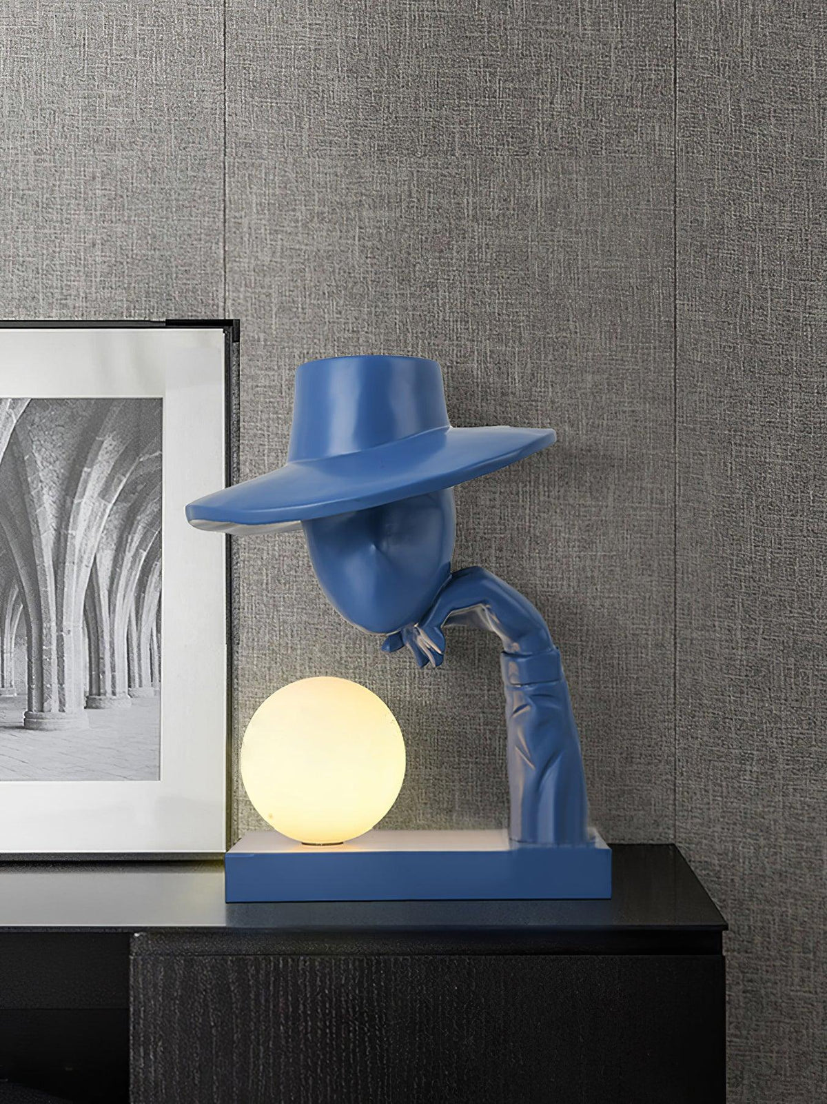 Cisoril lampada da tavolo in Ceramica a Scultura