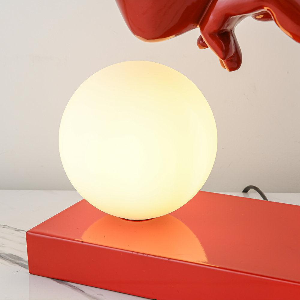 Cisoril lampada da tavolo in Ceramica a Scultura