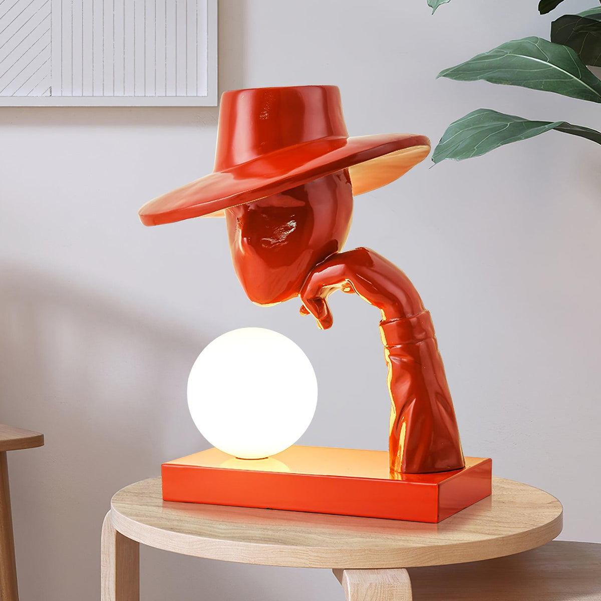 Cisoril lampada da tavolo in Ceramica a Scultura
