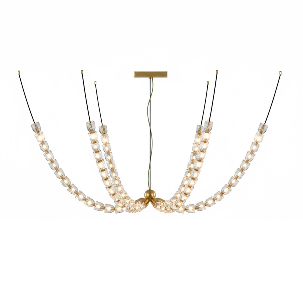 Nexus Oro lampadario in cristallo - 元字段测试