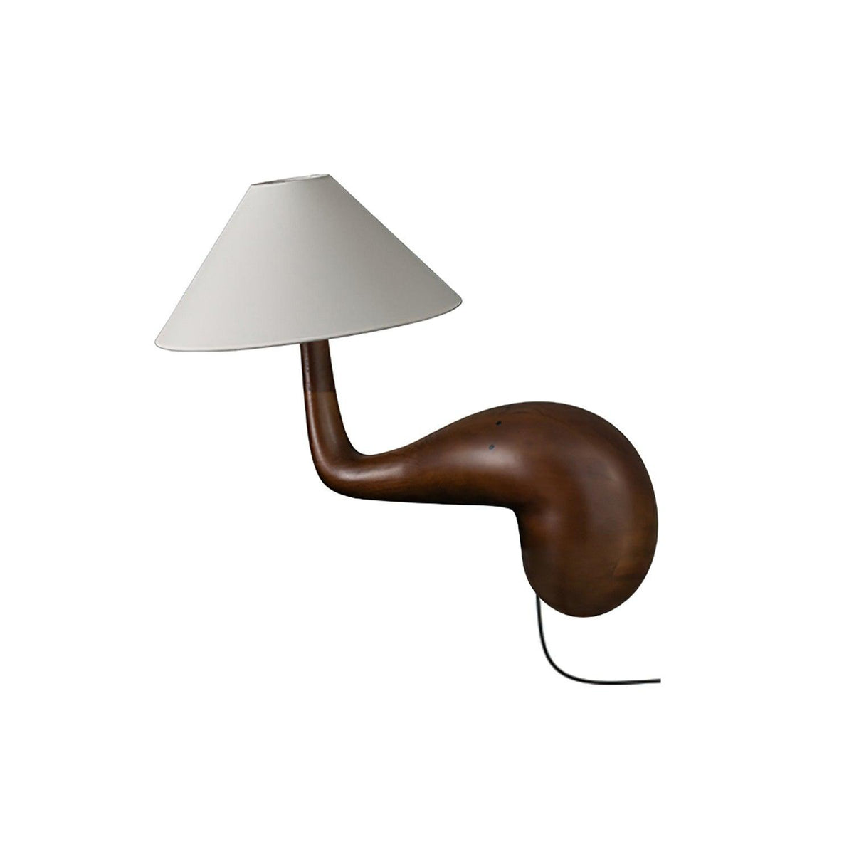 Solisise lampada da tavolo in legno artistica