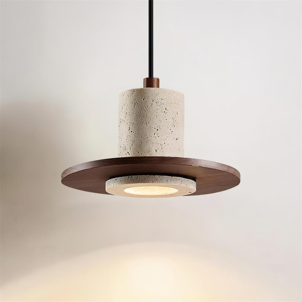 Seralielle lampada a sospensione travertino Forma
