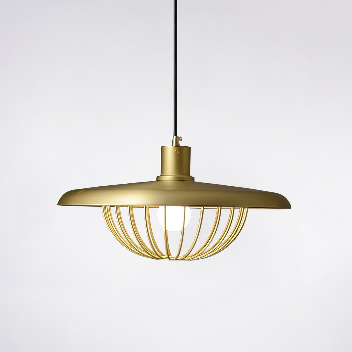 Rinoira lampada a sospensione in legno Retro vintage