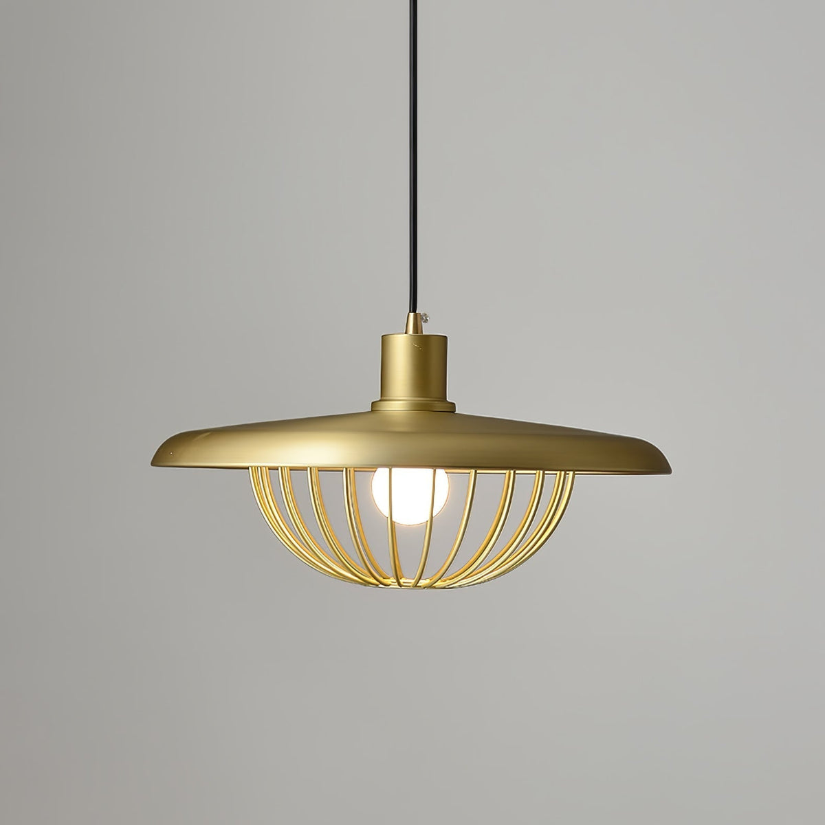 Rinoira lampada a sospensione in legno Retro vintage