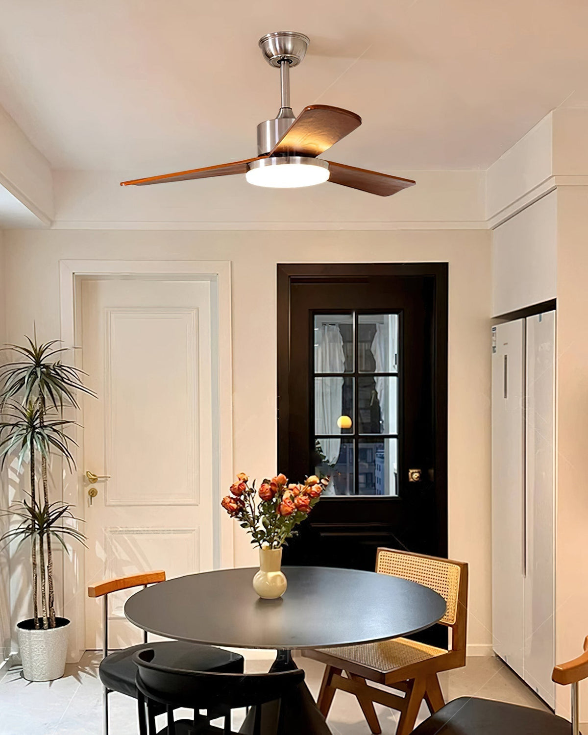 Mireaine ventilatore da soffitto con luce