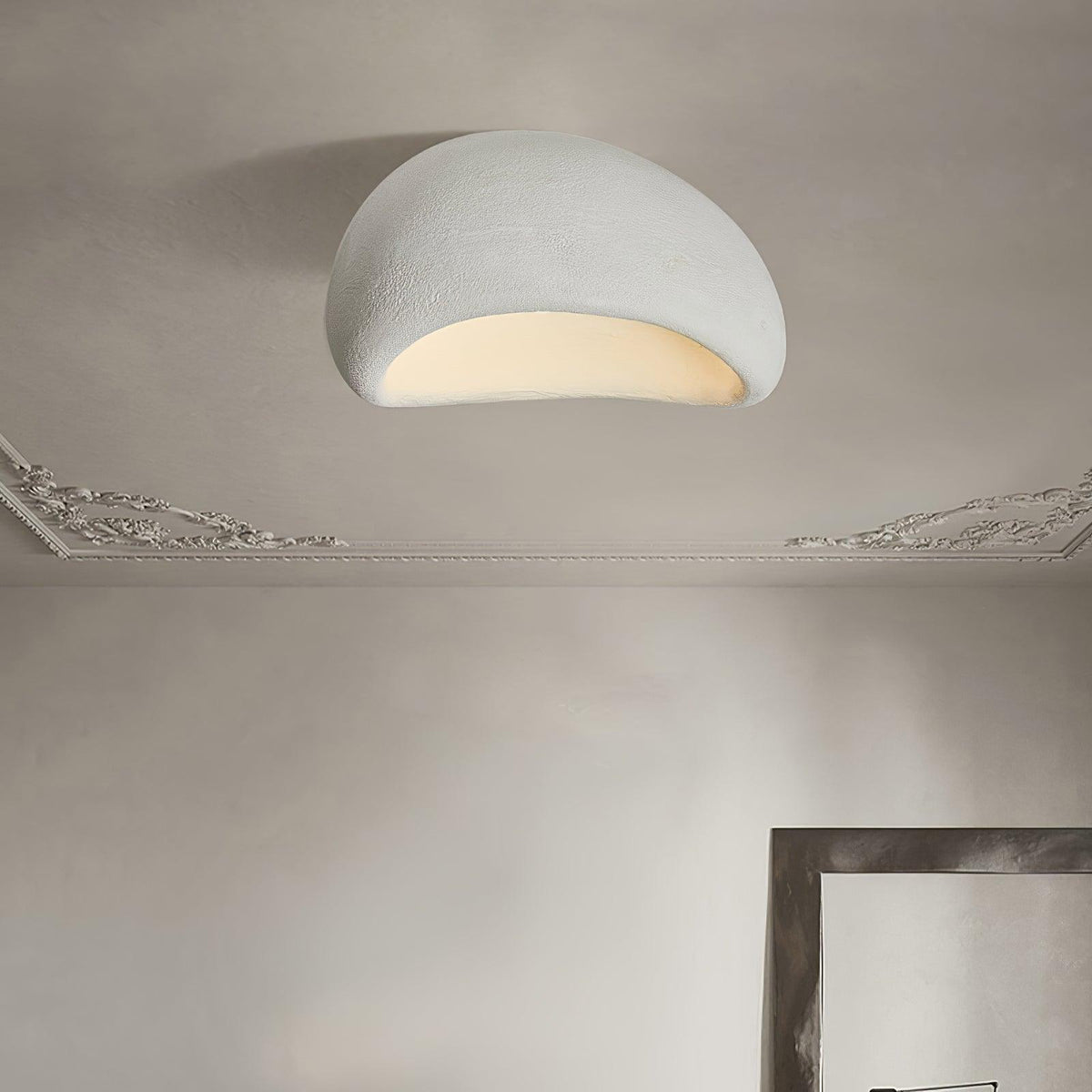 Rivenira plafoniera con Luna Wabi-Sabi Giapponese