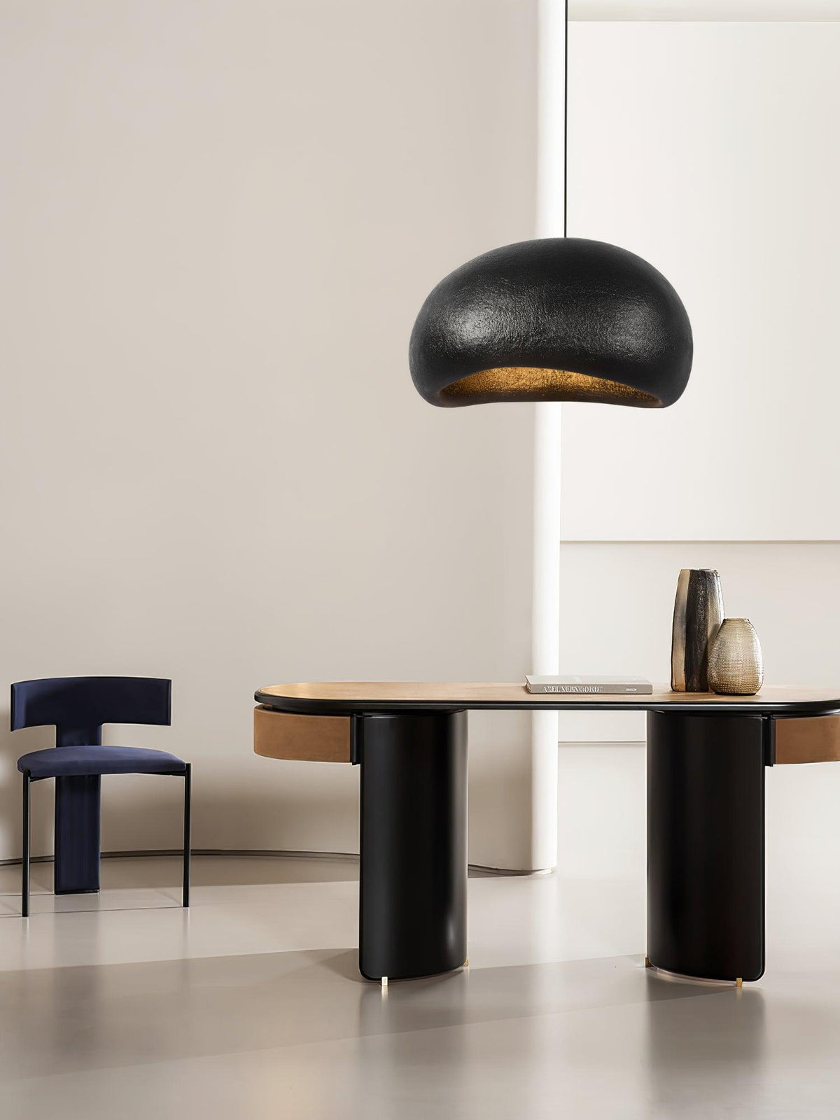 Lampada a sospensione ciottoli Inspired Organic Form Soft Glow moderno Artistic