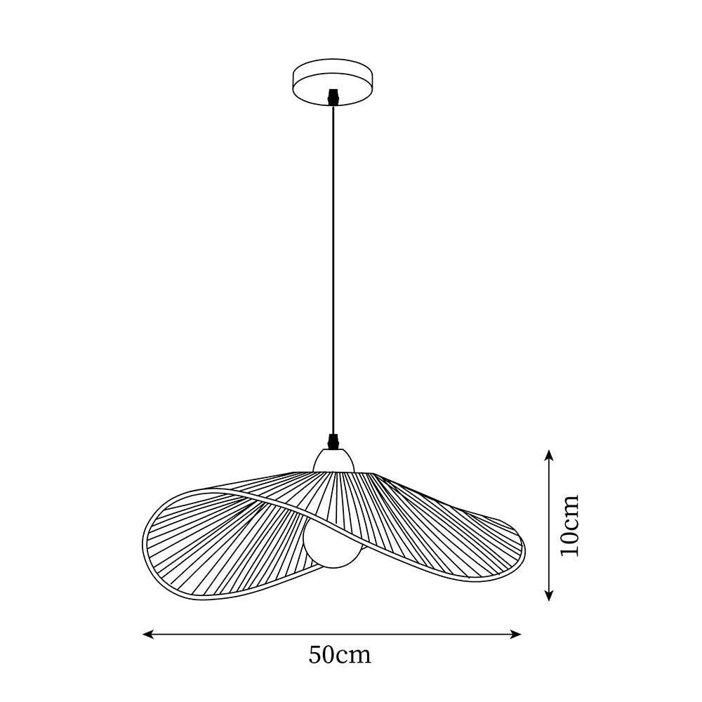 Viraiena lampada a sospensione