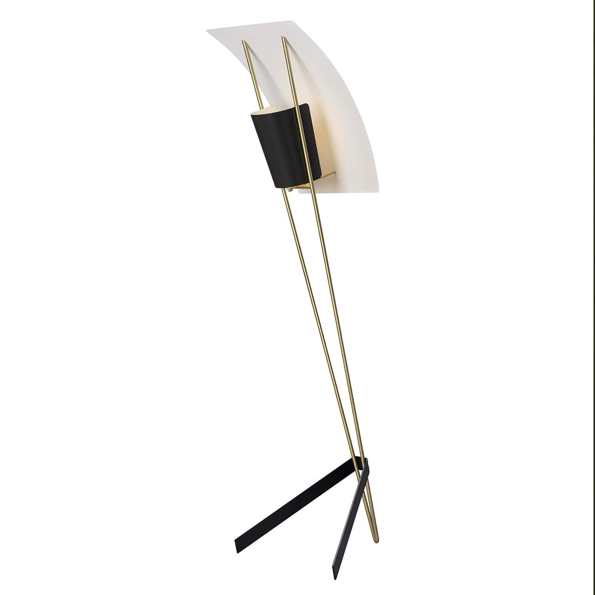 Ulvynil lampada da terra minimalista