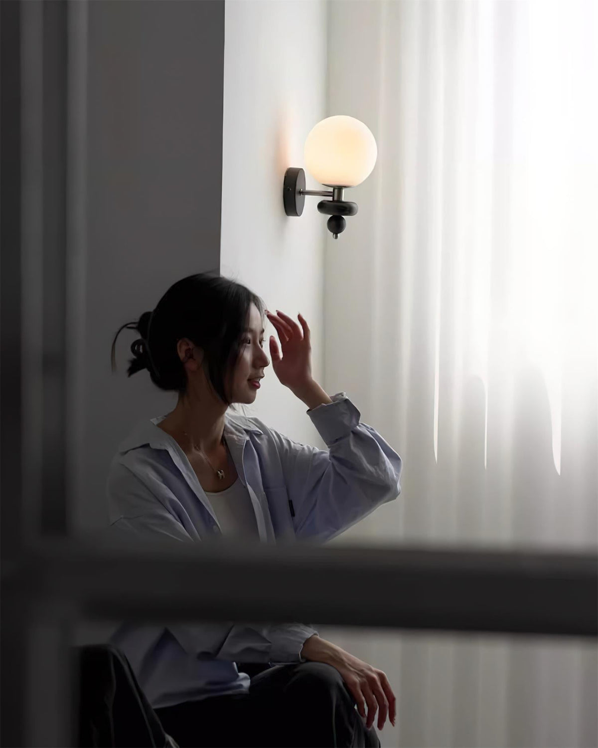 Lumueria lampada da parete Globale moderna a globo