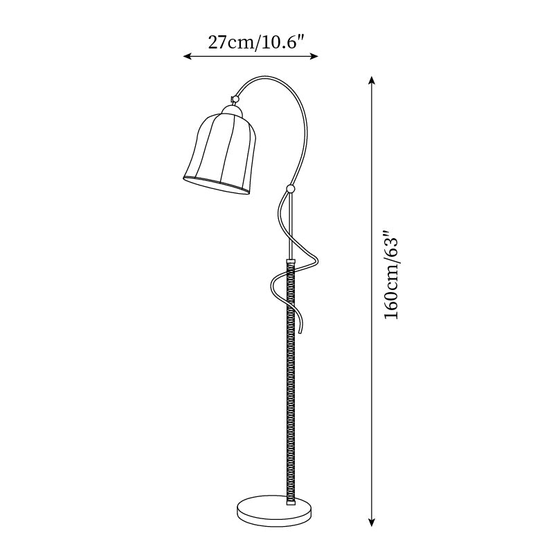 Curvel lampada da terra