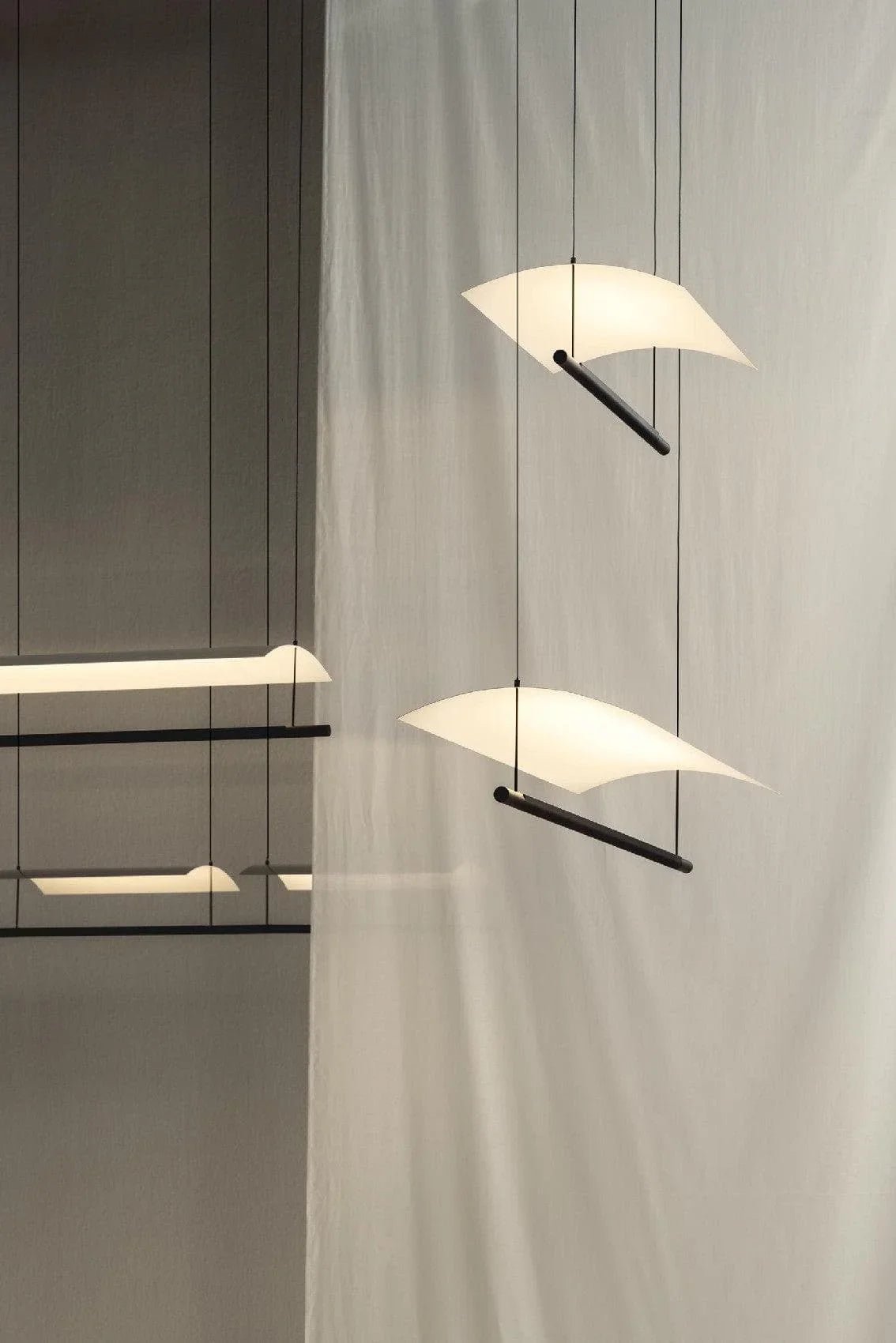 Stratos Linear lampada a sospensione