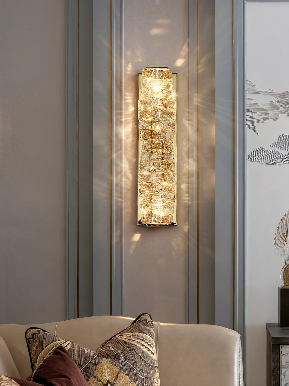 Ilvelia Applique Cristallo Postmoderno Lusso - Relic Pieces