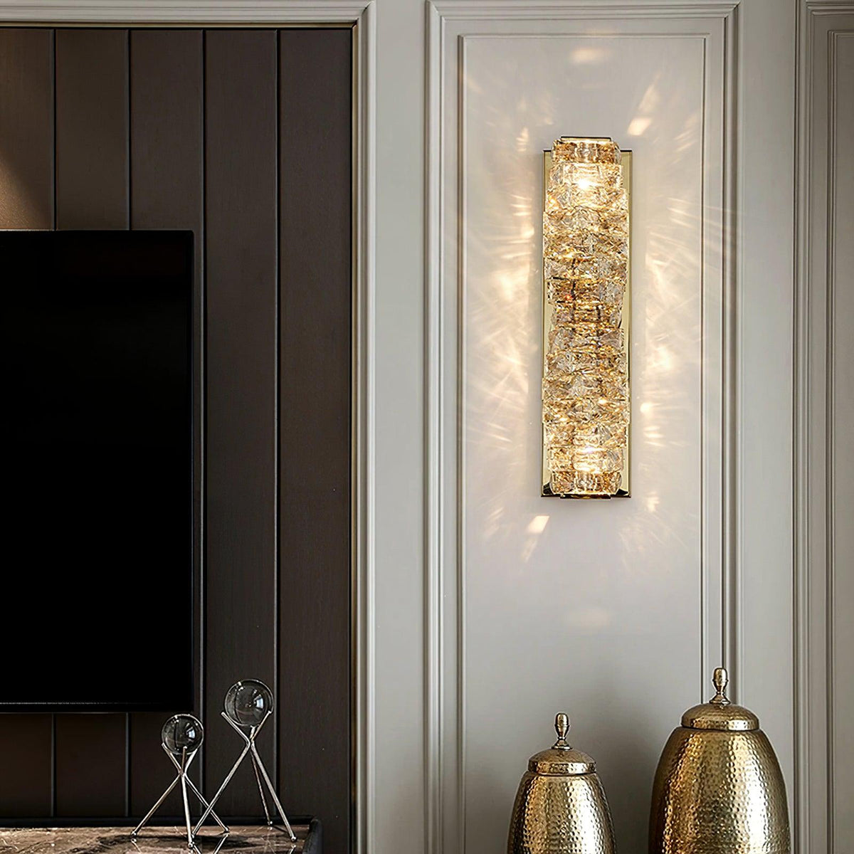 Ilvelia Applique Cristallo Postmoderno Lusso - Relic Pieces