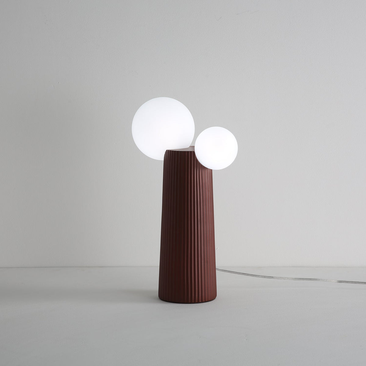 Zenithre lampada da tavolo in resina e plastica