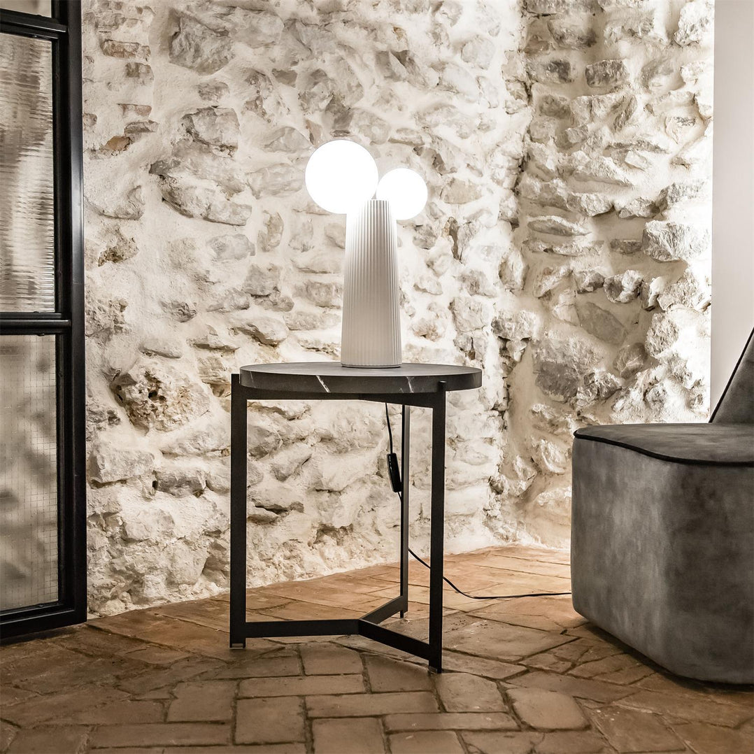 Zenithre lampada da tavolo in resina e plastica