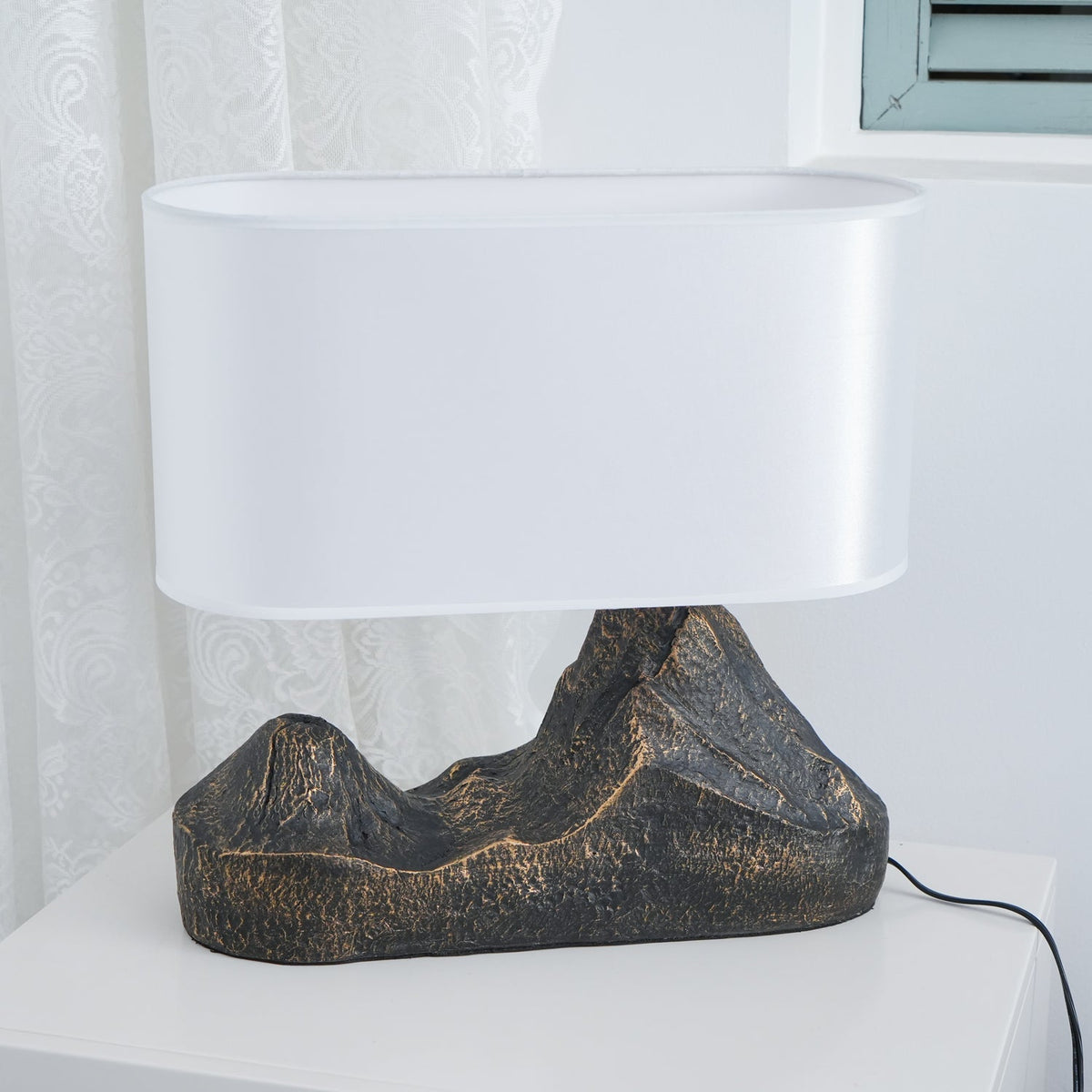 Della lampada da tavolo in Composito di resina Naturale