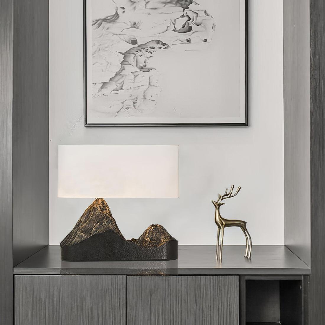 Della lampada da tavolo in Composito di resina Naturale