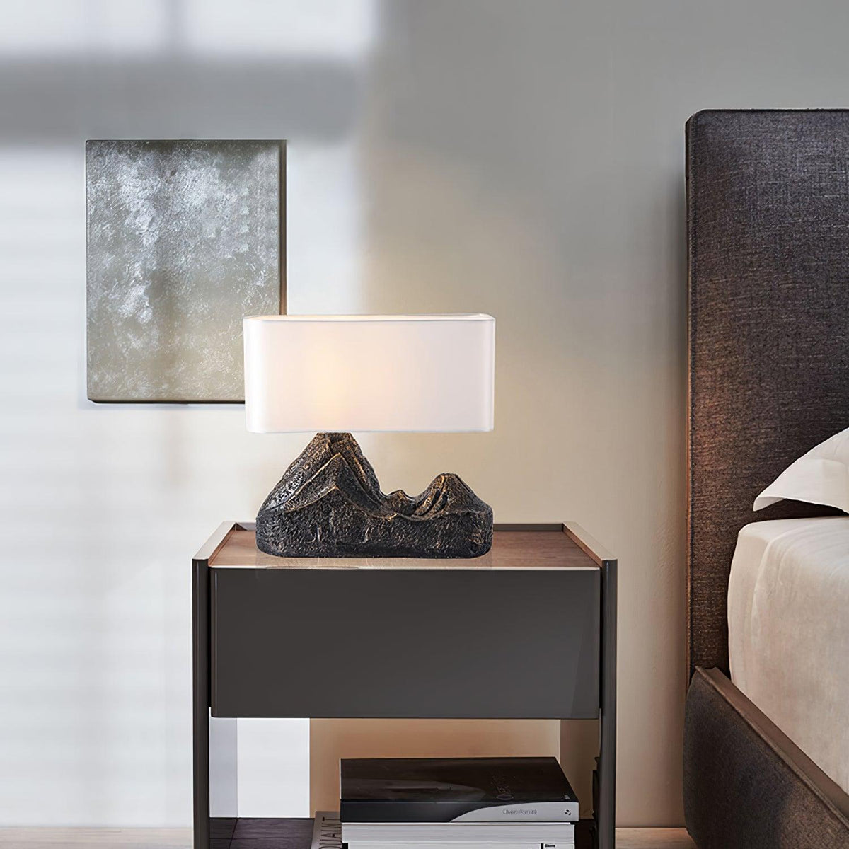 Della lampada da tavolo in Composito di resina Naturale
