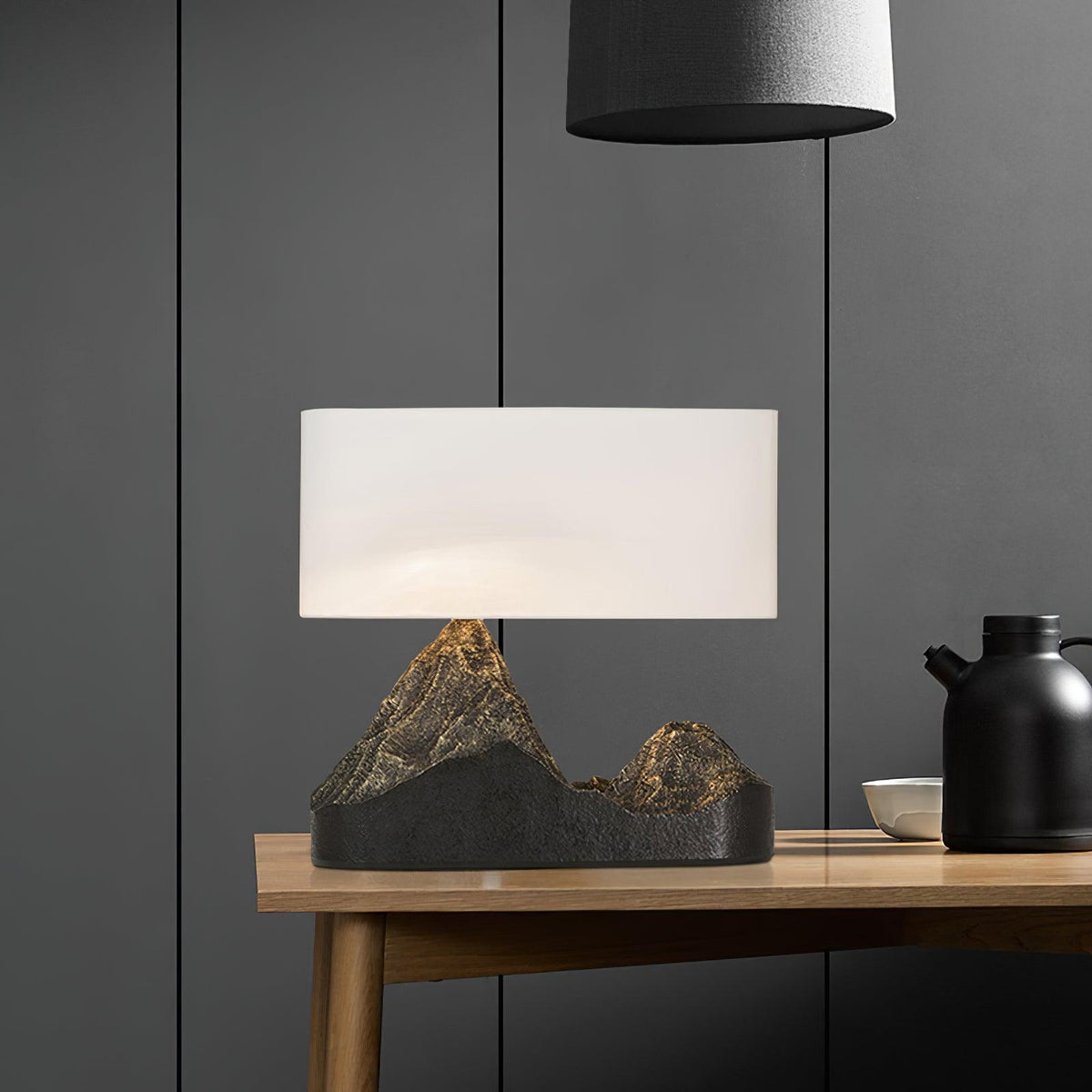 Della lampada da tavolo in Composito di resina Naturale