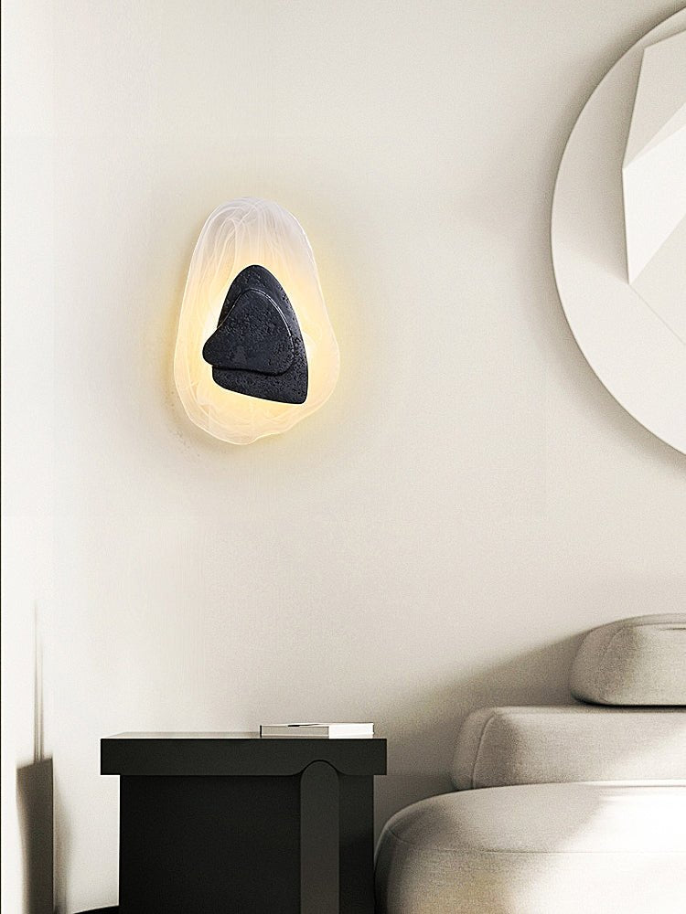 Nils Opulora Lava Veil lampada da parete