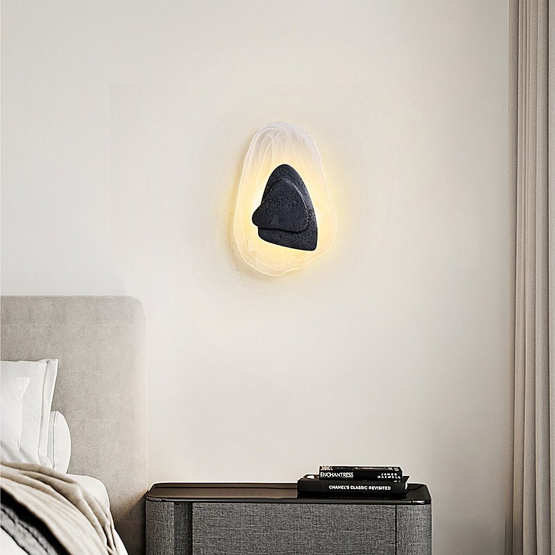 Nils Opulora Lava Veil lampada da parete
