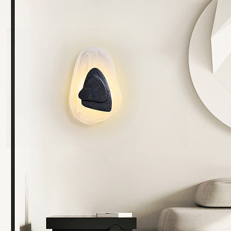 Nils Opulora Lava Veil lampada da parete