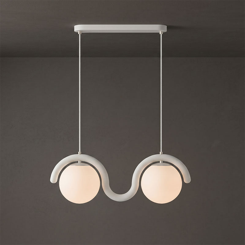 Elowis Linear Ball lampada a sospensione a globo
