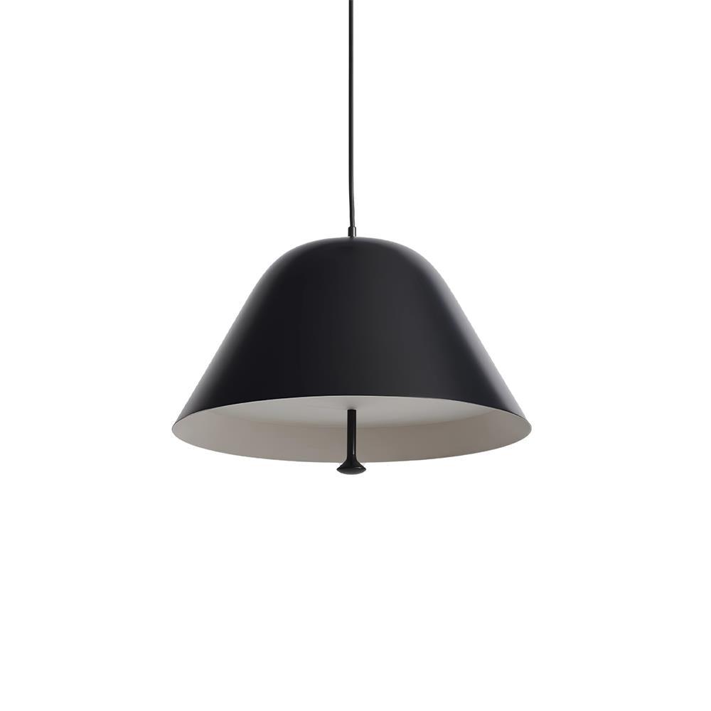 Lampada a sospensione moderna in metallo, paralume verde e bianco minimalista