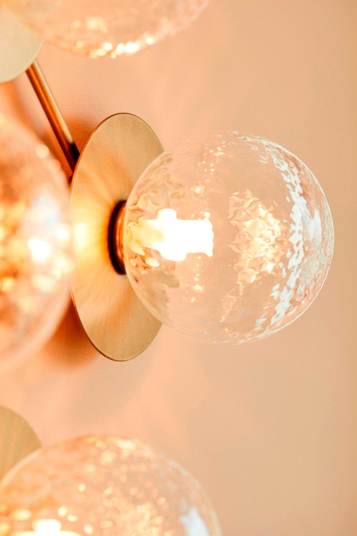 Nifte lampada da parete Disco sfera Globale minimalista