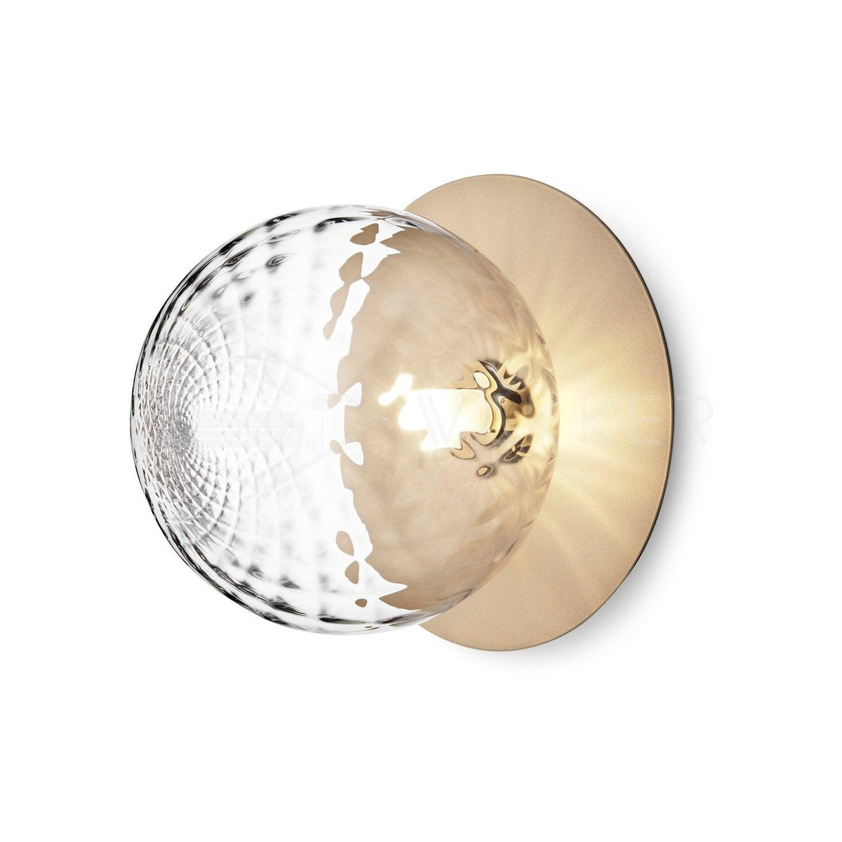 Nifte lampada da parete Disco sfera Globale minimalista