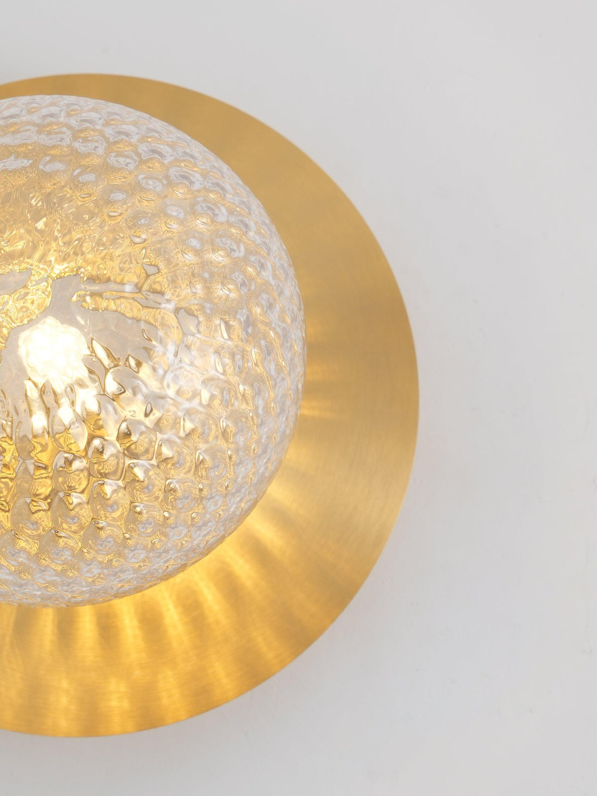 Nifte lampada da parete Disco sfera Globale minimalista
