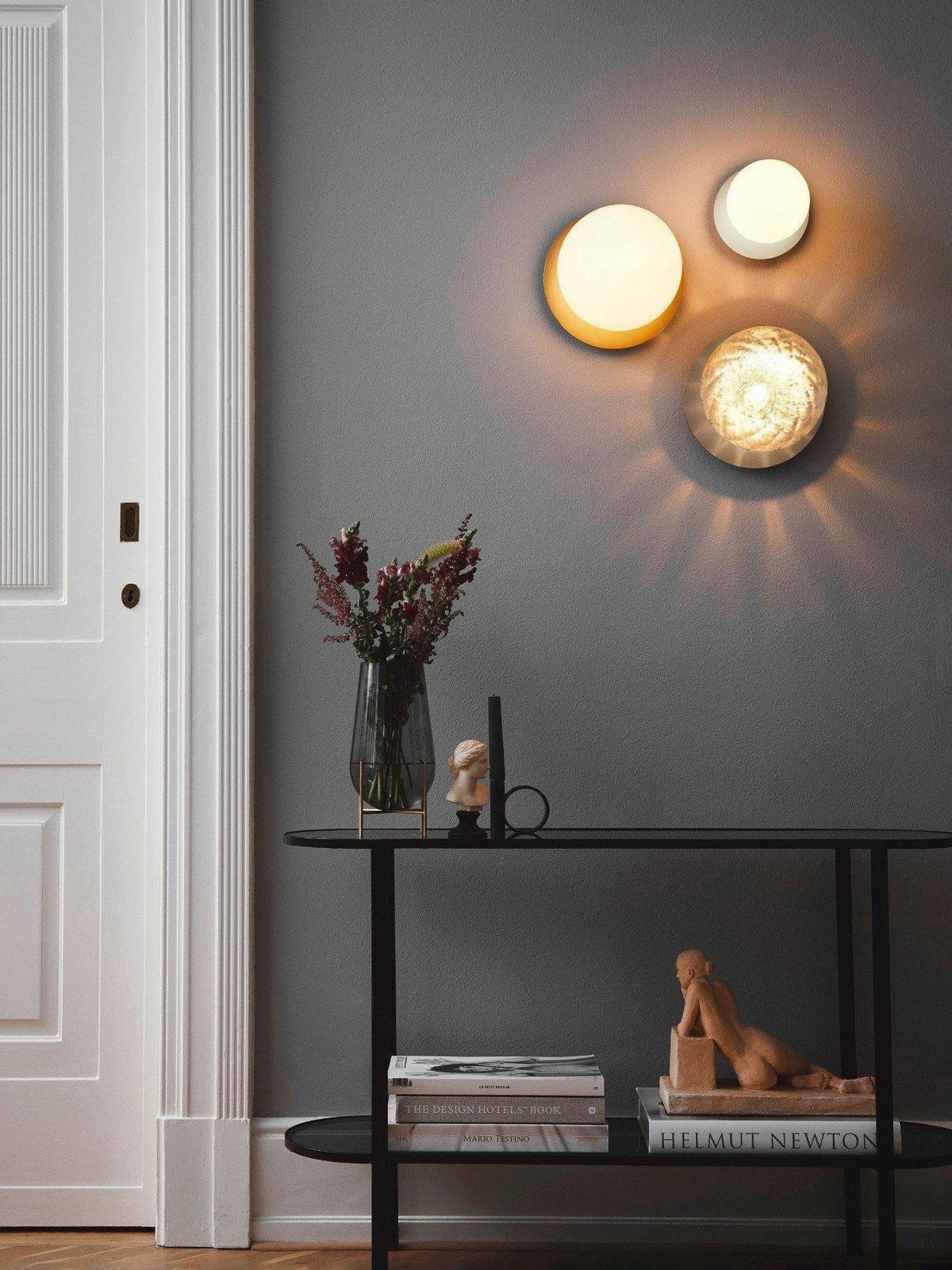 Nifte lampada da parete Disco sfera Globale minimalista