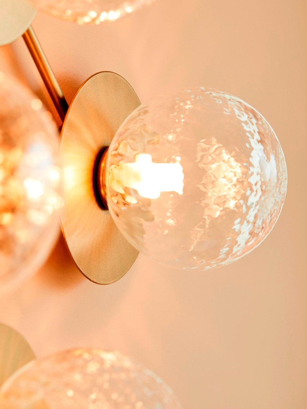 Nifte lampada da parete Disco sfera Globale minimalista