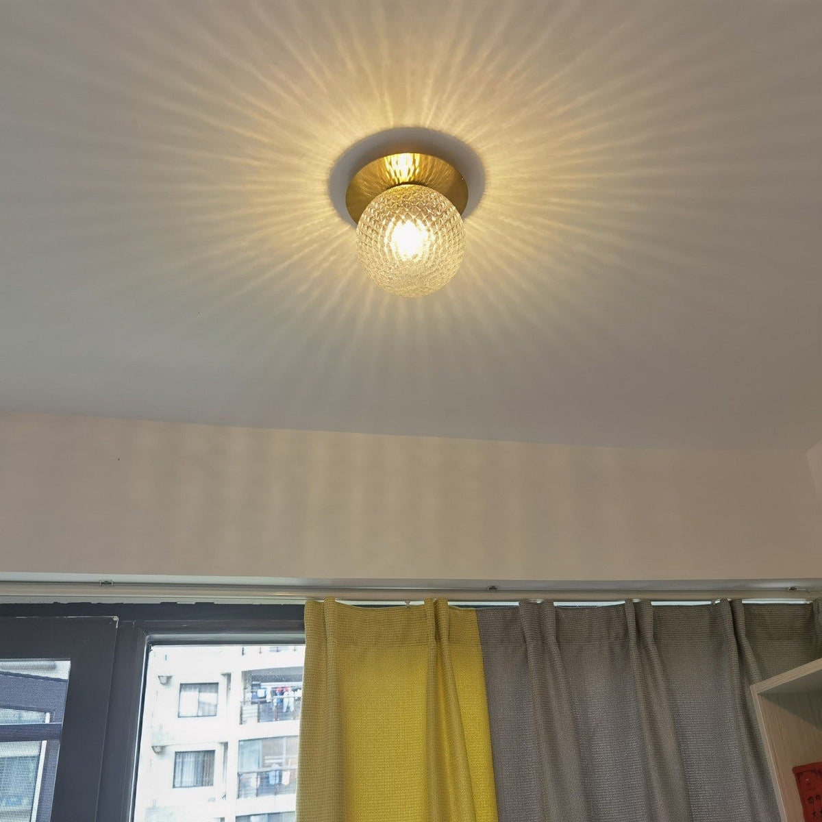 Nifte lampada da parete Disco sfera Globale minimalista