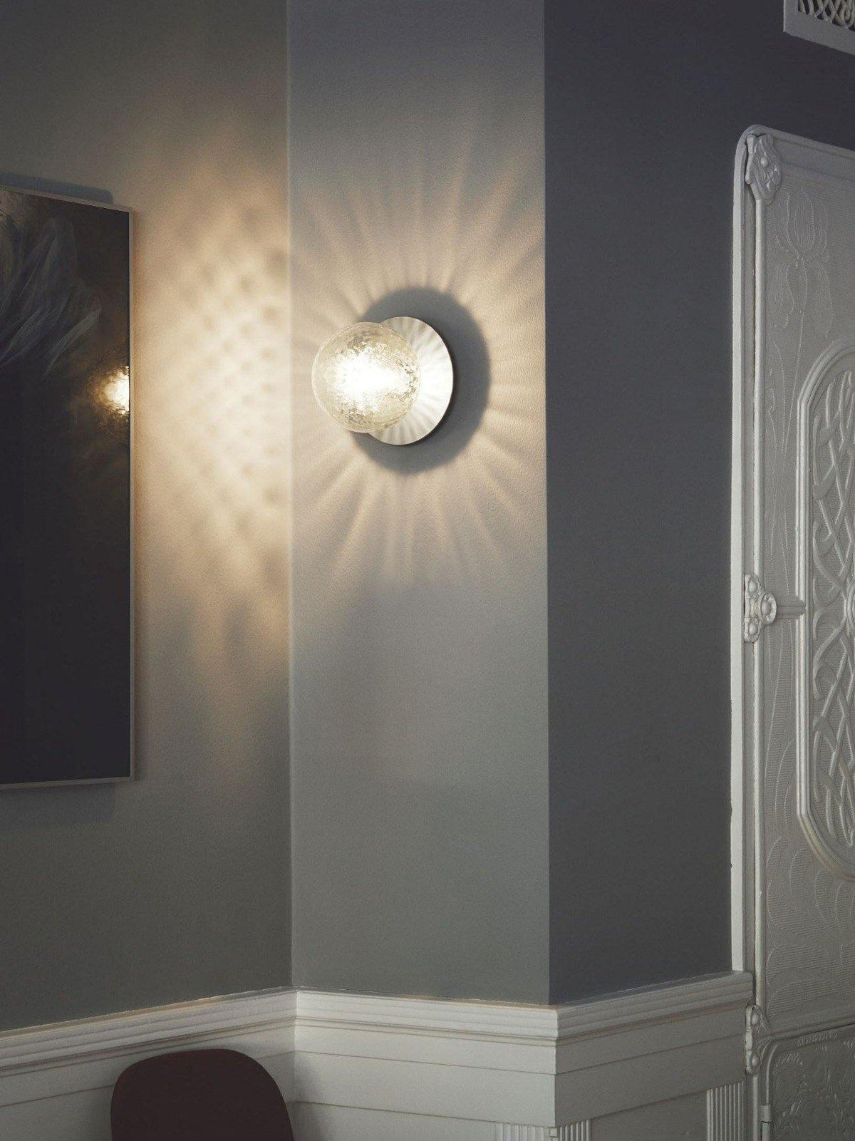 Nifte lampada da parete Disco sfera Globale minimalista