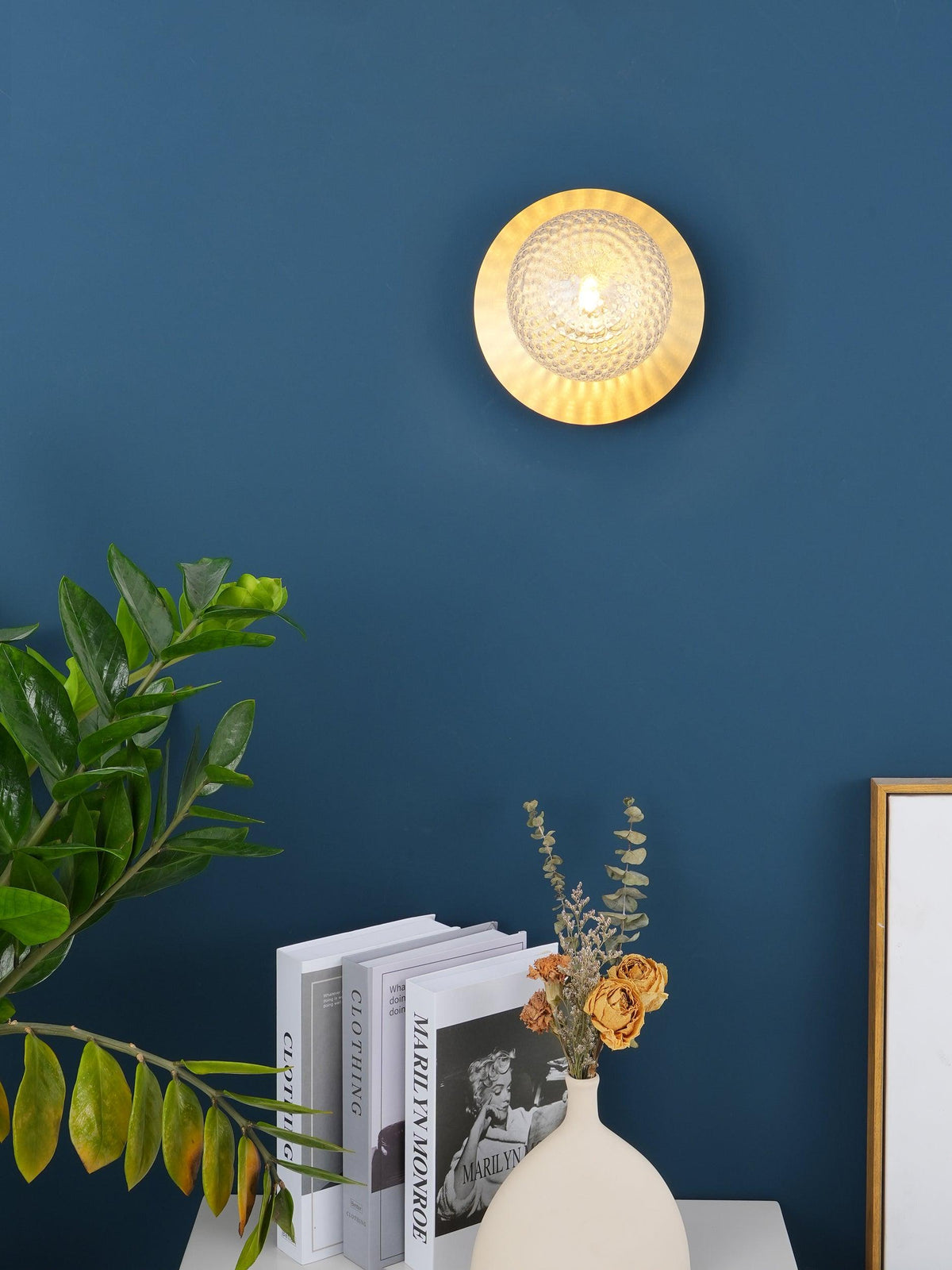 Nifte lampada da parete Disco sfera Globale minimalista