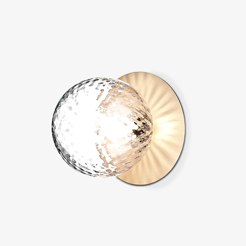 Nifte lampada da parete Disco sfera Globale minimalista