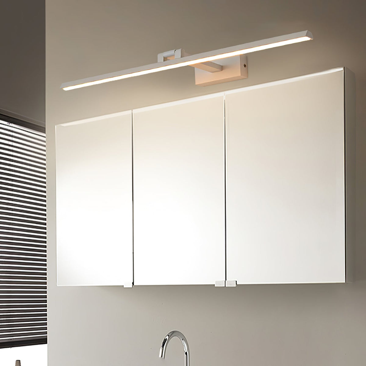 Applique Applicazione moderna minimalista per bagno a linea