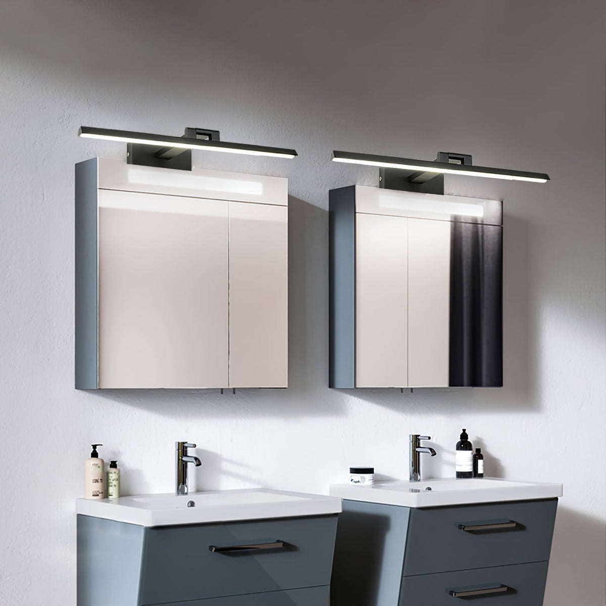 Applique Applicazione moderna minimalista per bagno a linea