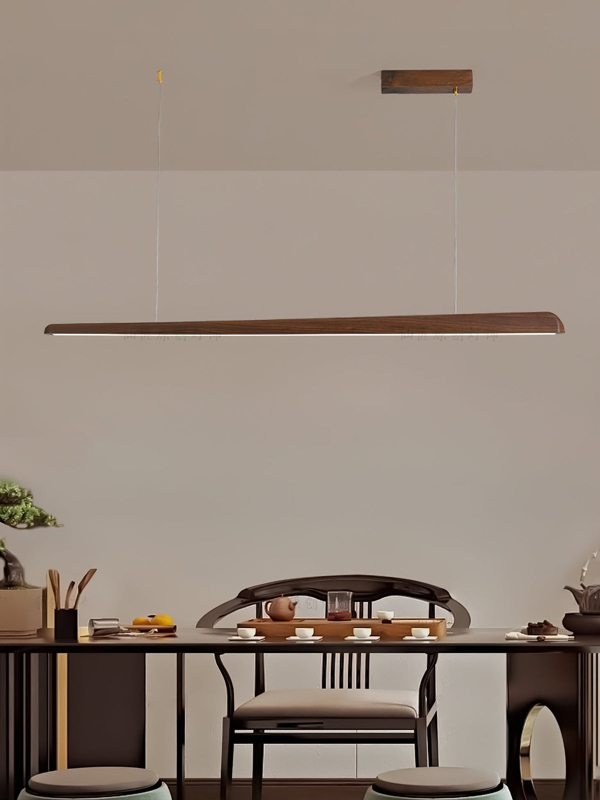 Sylanaya lampada a sospensione minimalista in legno
