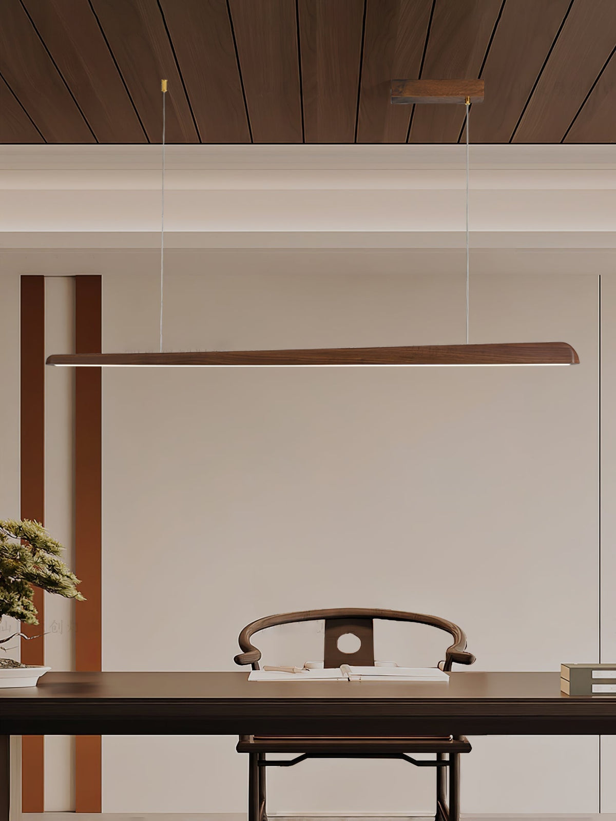 Sylanaya lampada a sospensione minimalista in legno