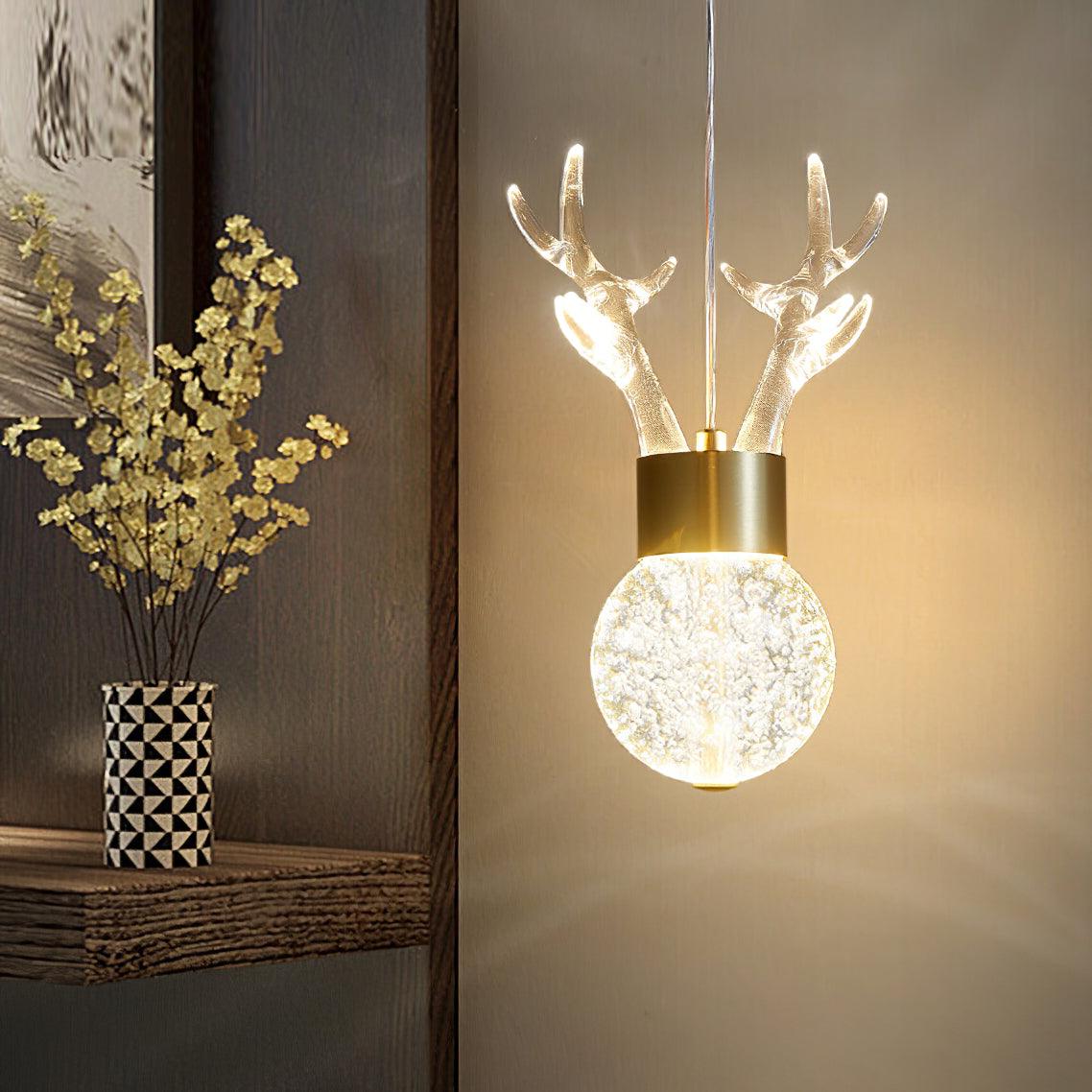 Aliran lampada a sospensione artistica in alluminio