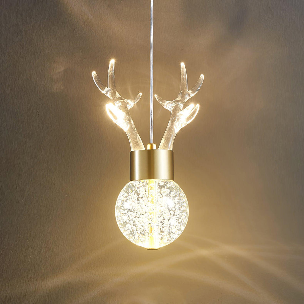 Aliran lampada a sospensione artistica in alluminio