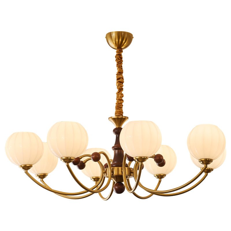 Omirara lampadario Eleganza vintage in legno Tradizionale