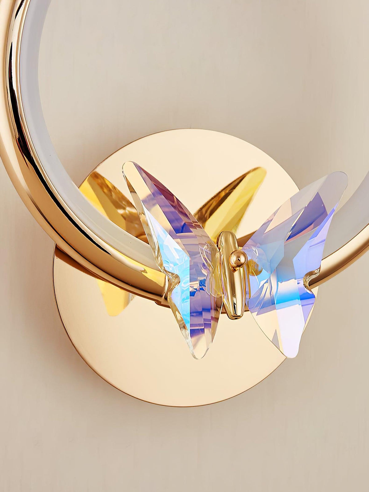 Ersoren Magic Butterfly Crystal lampada da parete